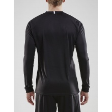 Craft Sport Long Sleeve Shirt (Jersey) Squad Solid - high elasticity, ergonomic design - black Men